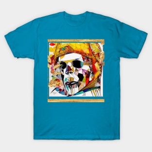 Skullface in Helmet and shades T-Shirt